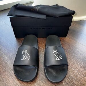 LAST PAIR❗️🦉OVO Drake Owl Slides